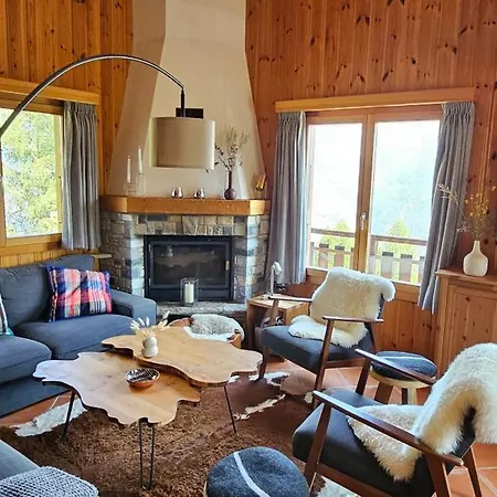 De Charme Et Grand Confort Avec Jacuzzi, Sauna Et Vues Exceptionnelles Chalet