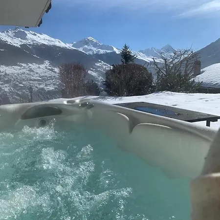 De Charme Et Grand Confort Avec Jacuzzi, Sauna Et Vues Exceptionnelles Hérémence