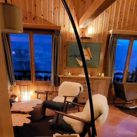 Chalet De Charme Et Grand Confort Avec Jacuzzi, Sauna Et Vues Exceptionnelles *